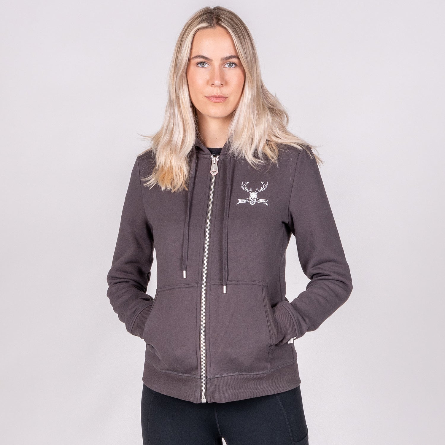 Red Stag Zip Hoodie Women's