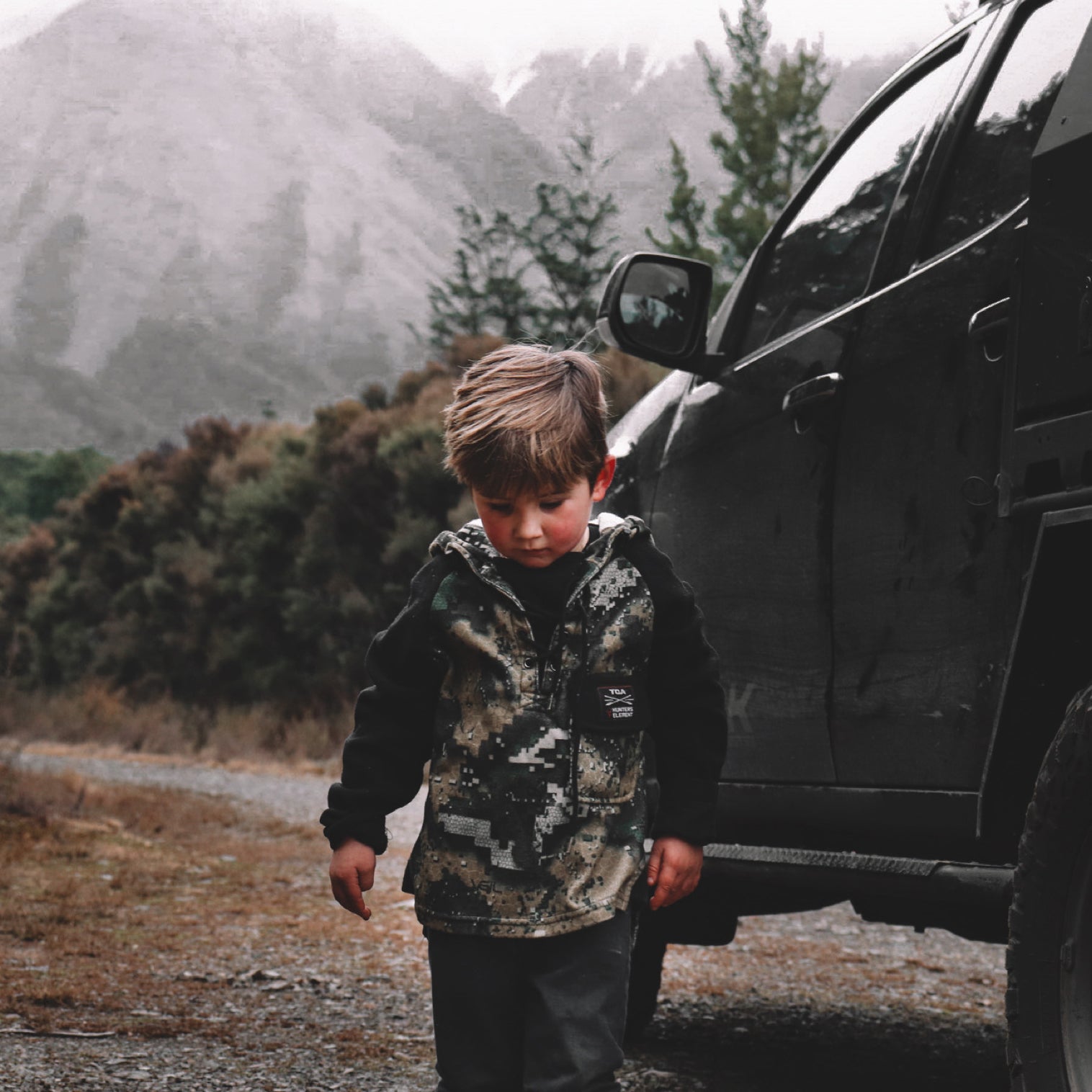 Whakarapu LS Hood Kids'