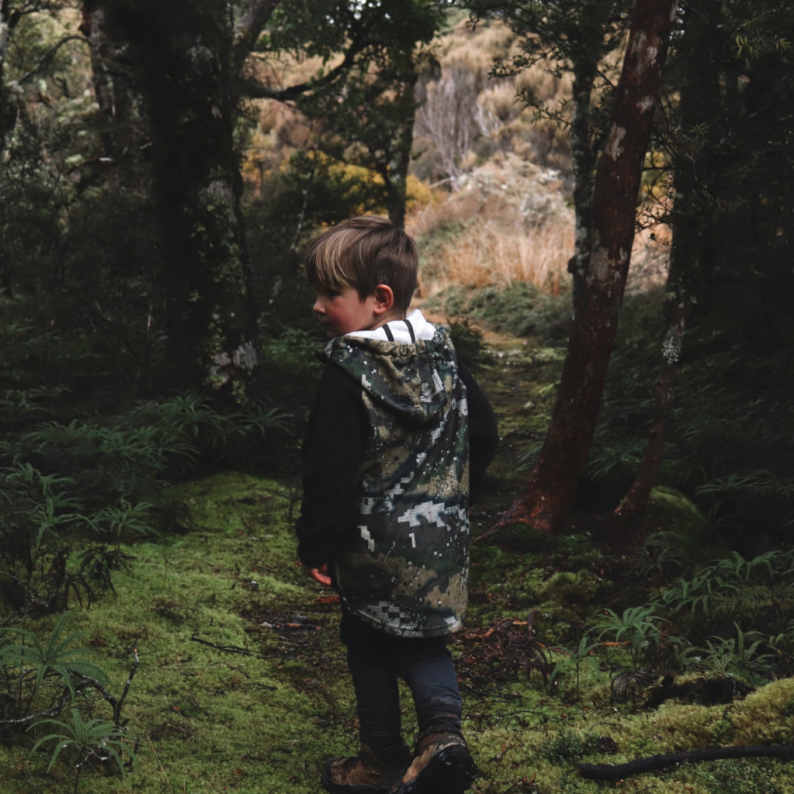 Whakarapu LS Hood Kids'